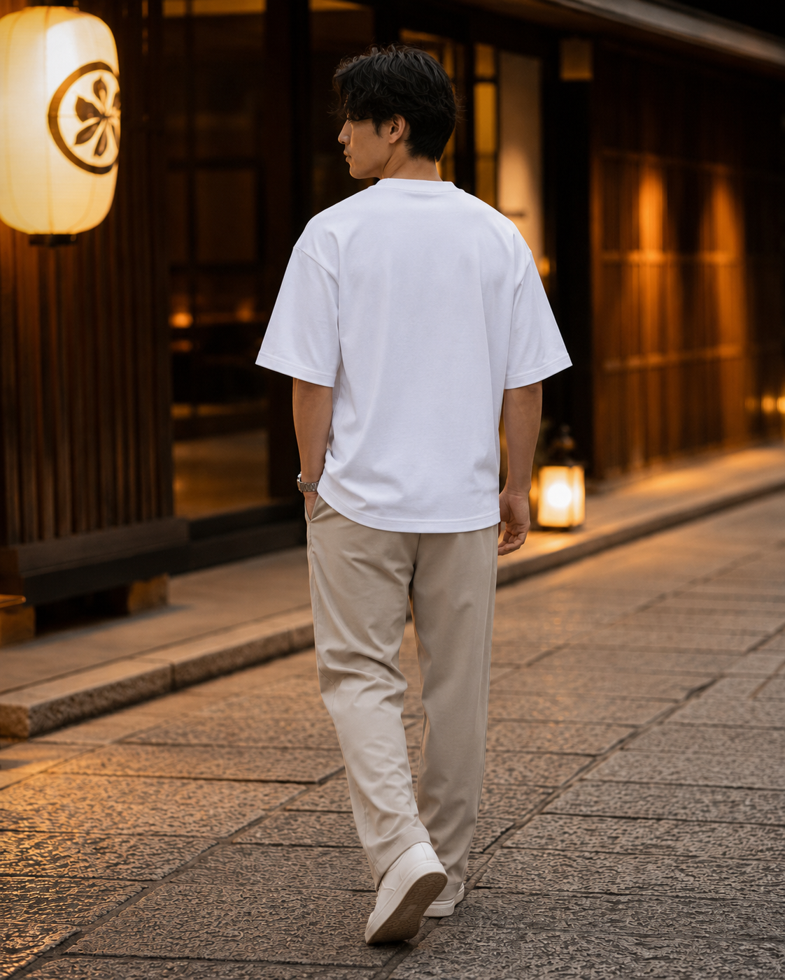 Sukaizen T-Shirt Unisex in white with small embroidered Sukaizen chest logo